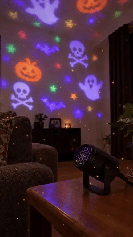 🎃 Así queda tu sala en Halloween