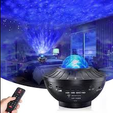 PARLANTE PROYECTOR DE LUZ GALAXIA NEBULO