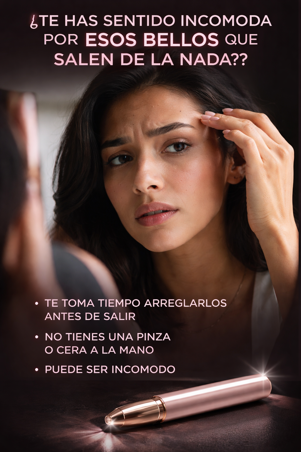 PROMO Depilador De Cejas Portatil BrowVibe