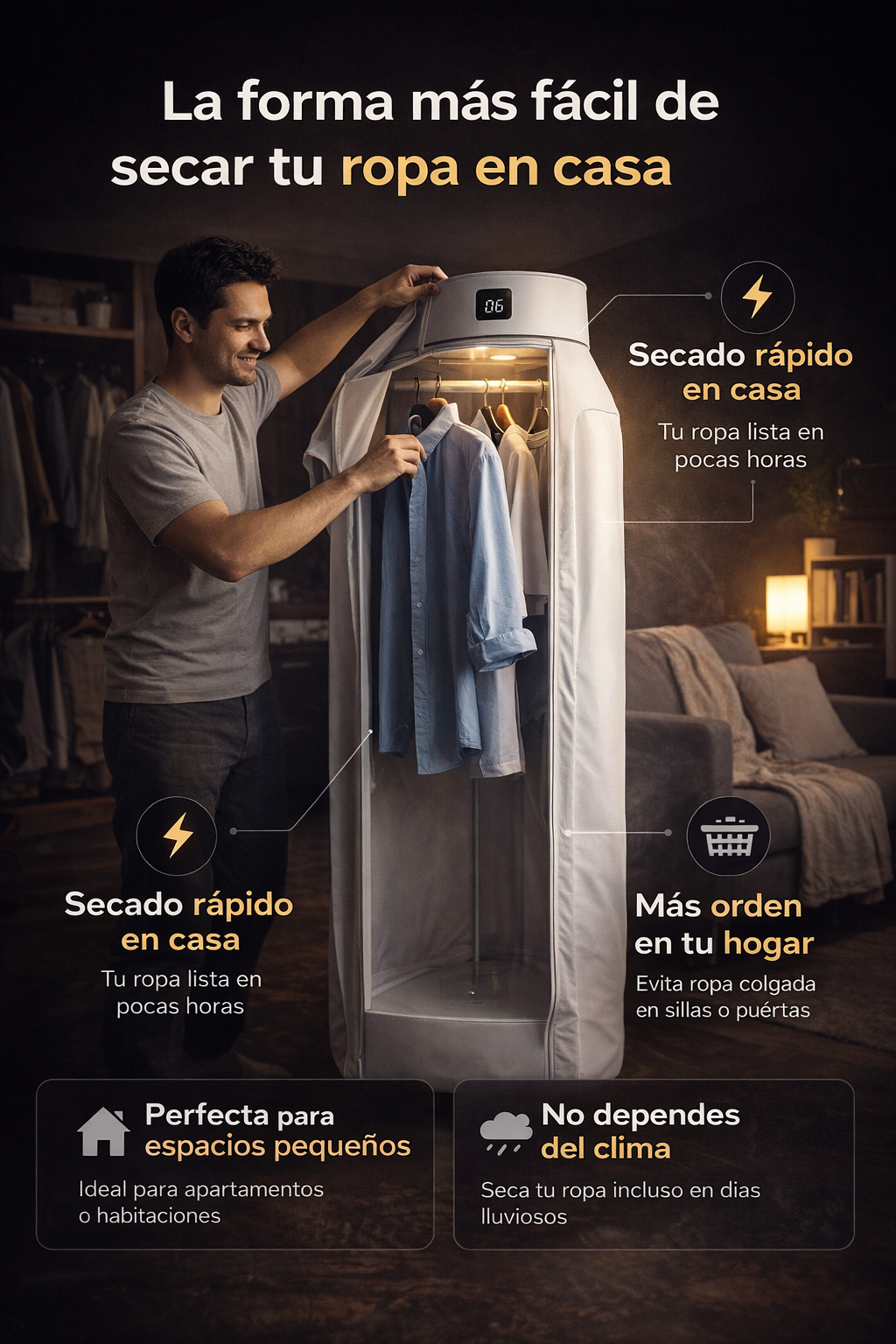 PROMO Secadora Portatil EcoDry Pro